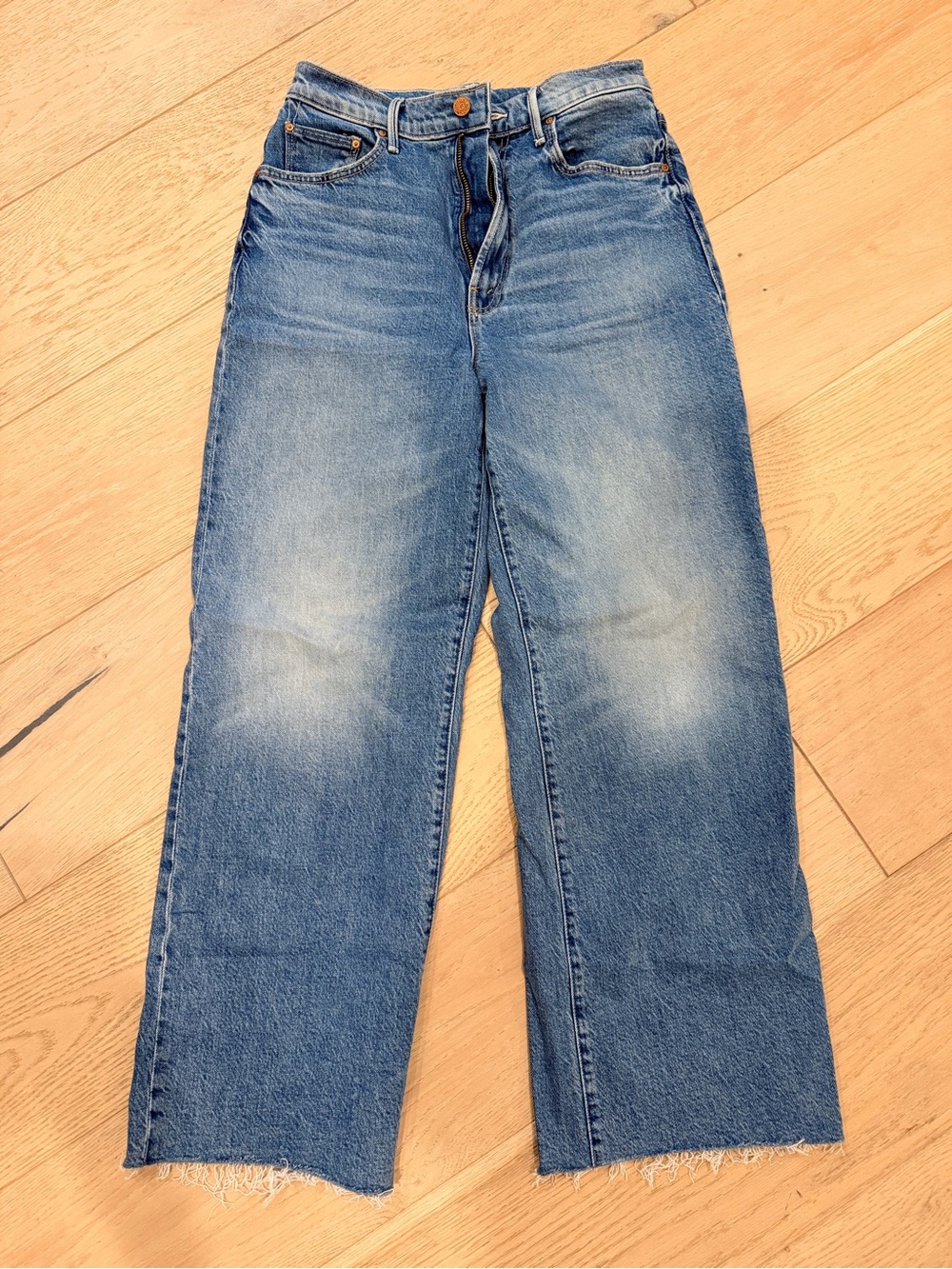 Mother Maven Ankle Fray Jeans Size 25